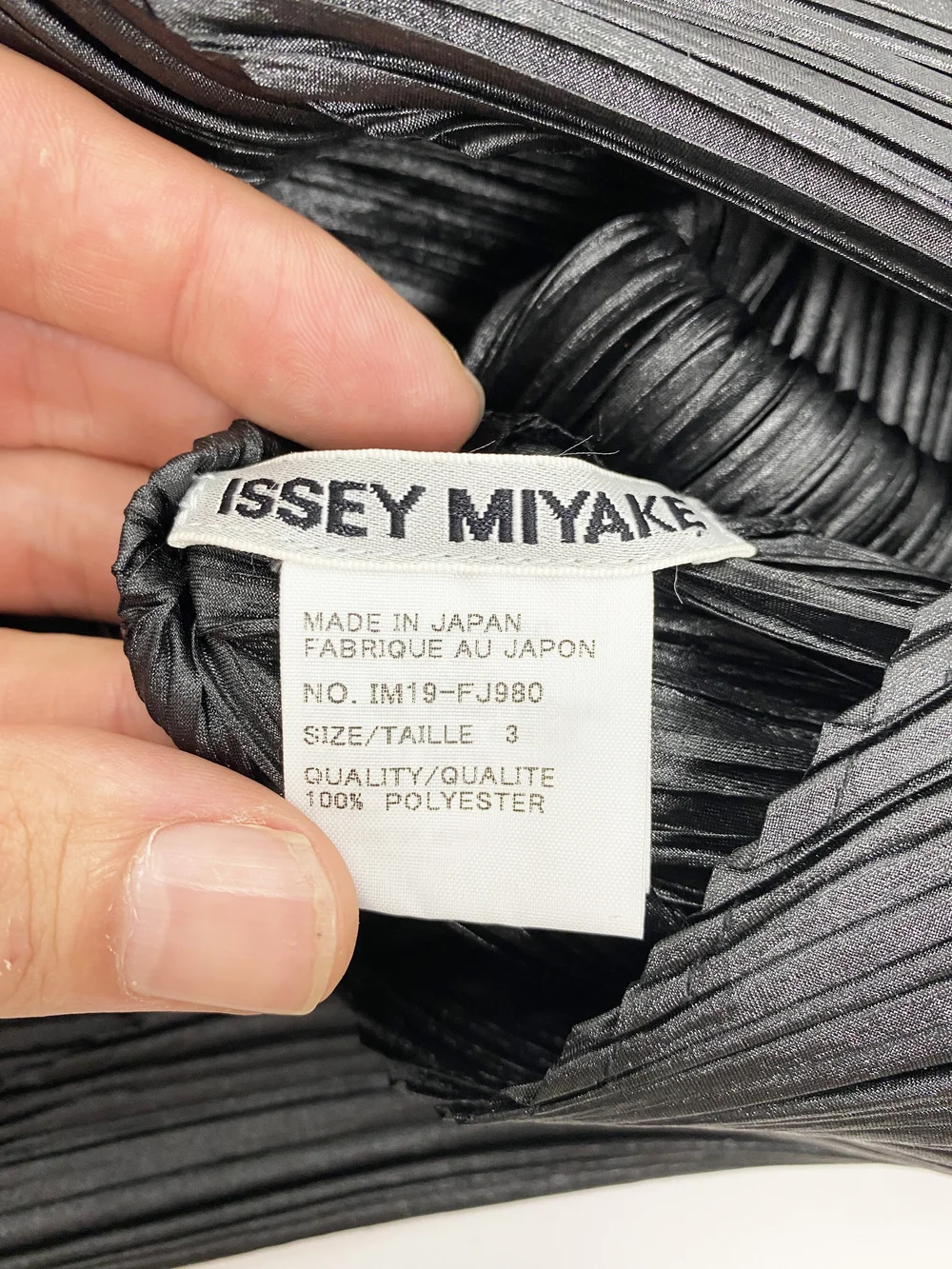1970's issey miyake 特殊加工 シワ 伸縮 ブロック 立体 1970´s issey miyake 特殊加工 シワ 伸縮 ブロック 立体