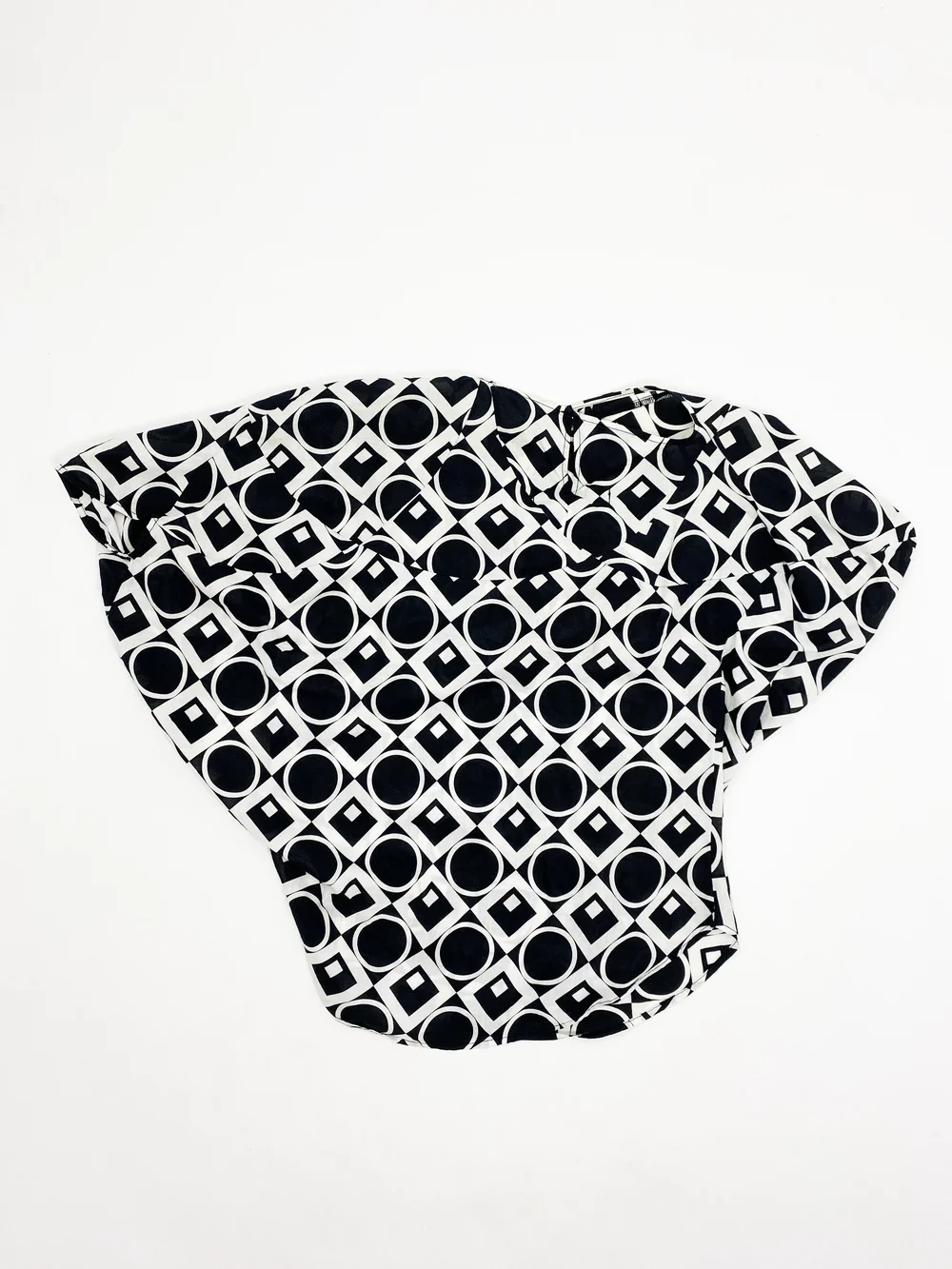 Junya Watanabe S/S 2010 black and white print top — JAMES VELORIA