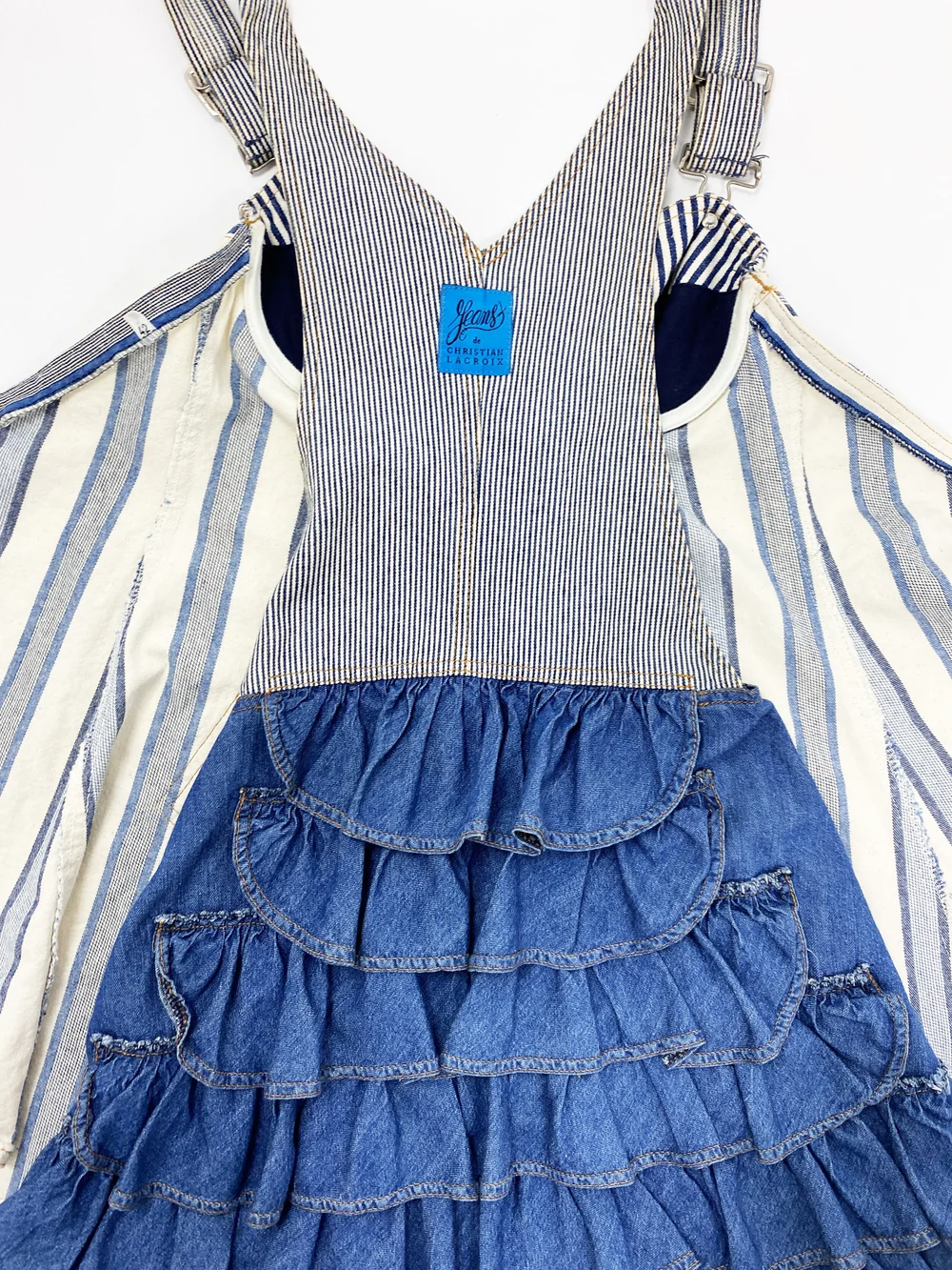 Christian Lacroix apron bustier dress  JAMES VELORIA