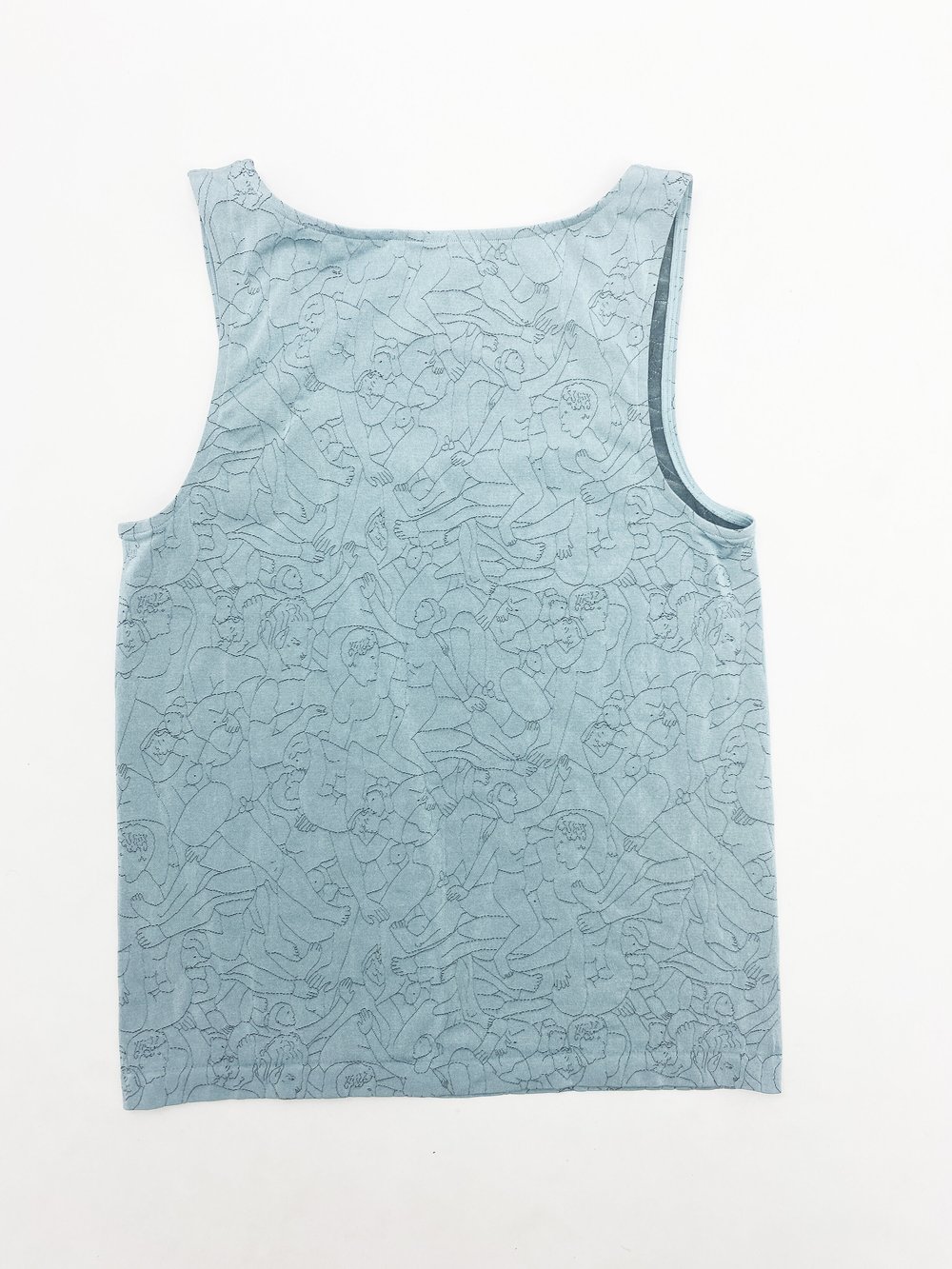 Vivienne Westwood orgy print tank top — JAMES VELORIA