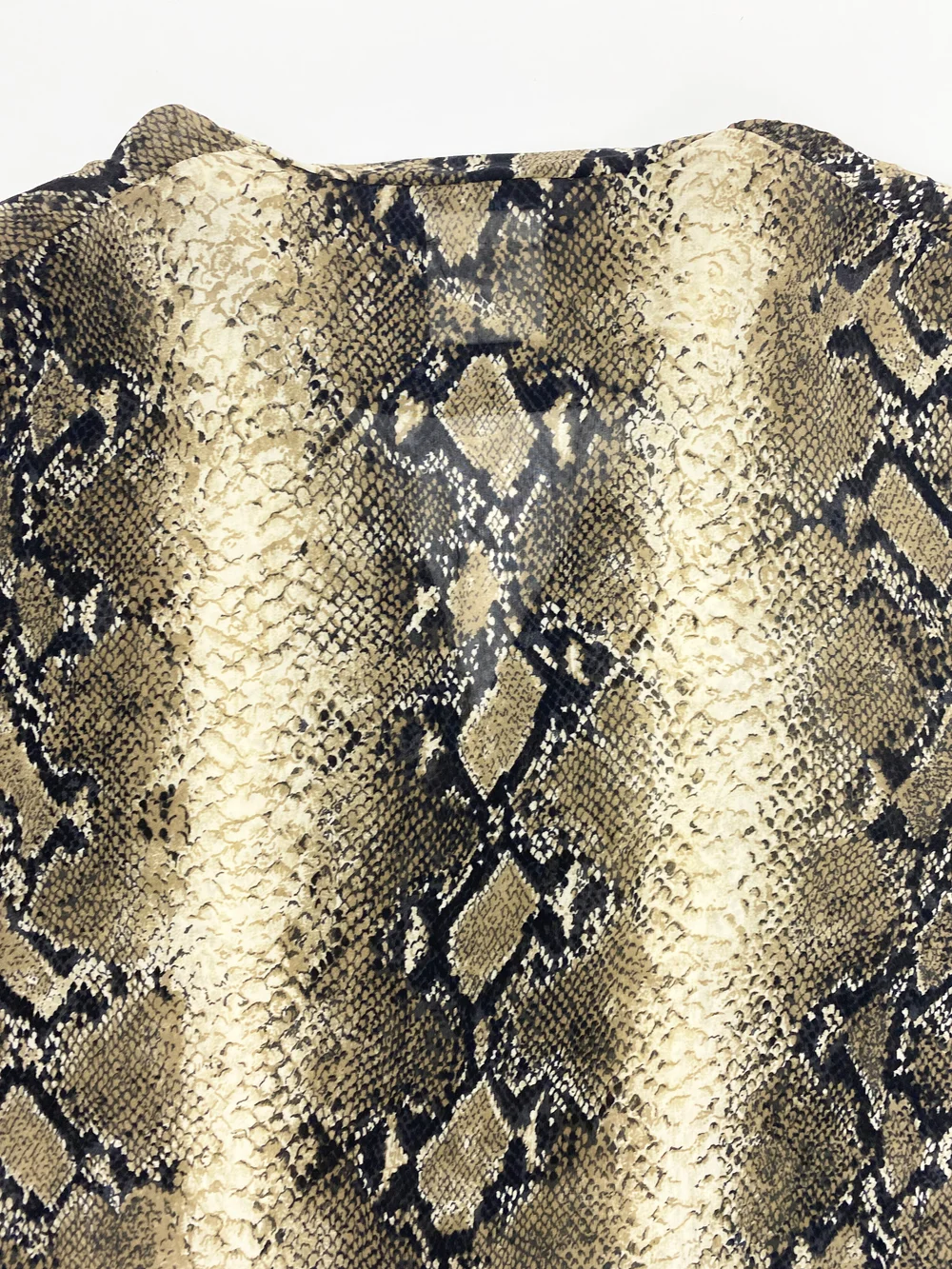 John Galliano S/S 2000 snake print silk top — JAMES VELORIA