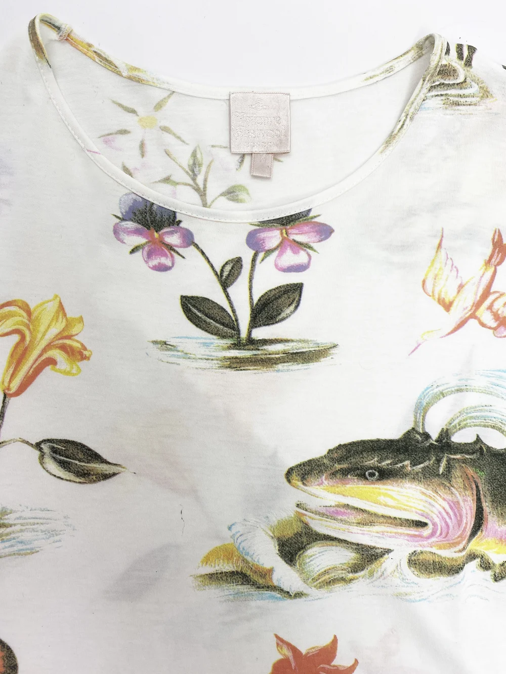 Vivienne Westwood F/W 1997 sea monster print t-shirt — JAMES VELORIA