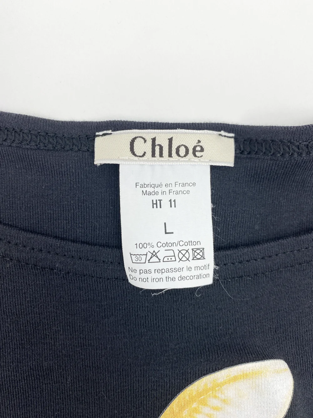 Chloe S/S 2001 banana print tie top — JAMES VELORIA
