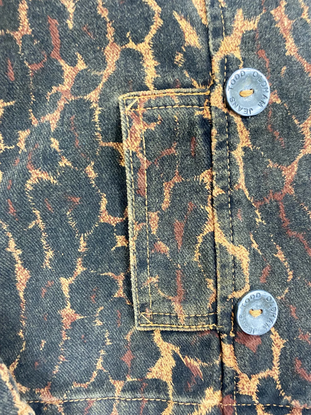 Todd Oldham leopard print jacket — JAMES VELORIA