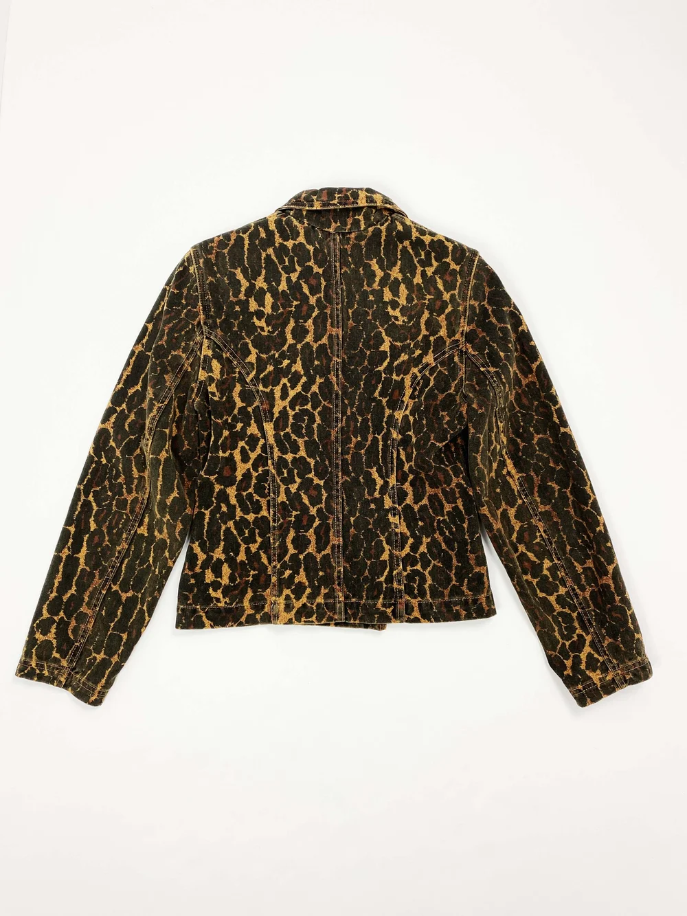 Todd Oldham leopard print jacket — JAMES VELORIA