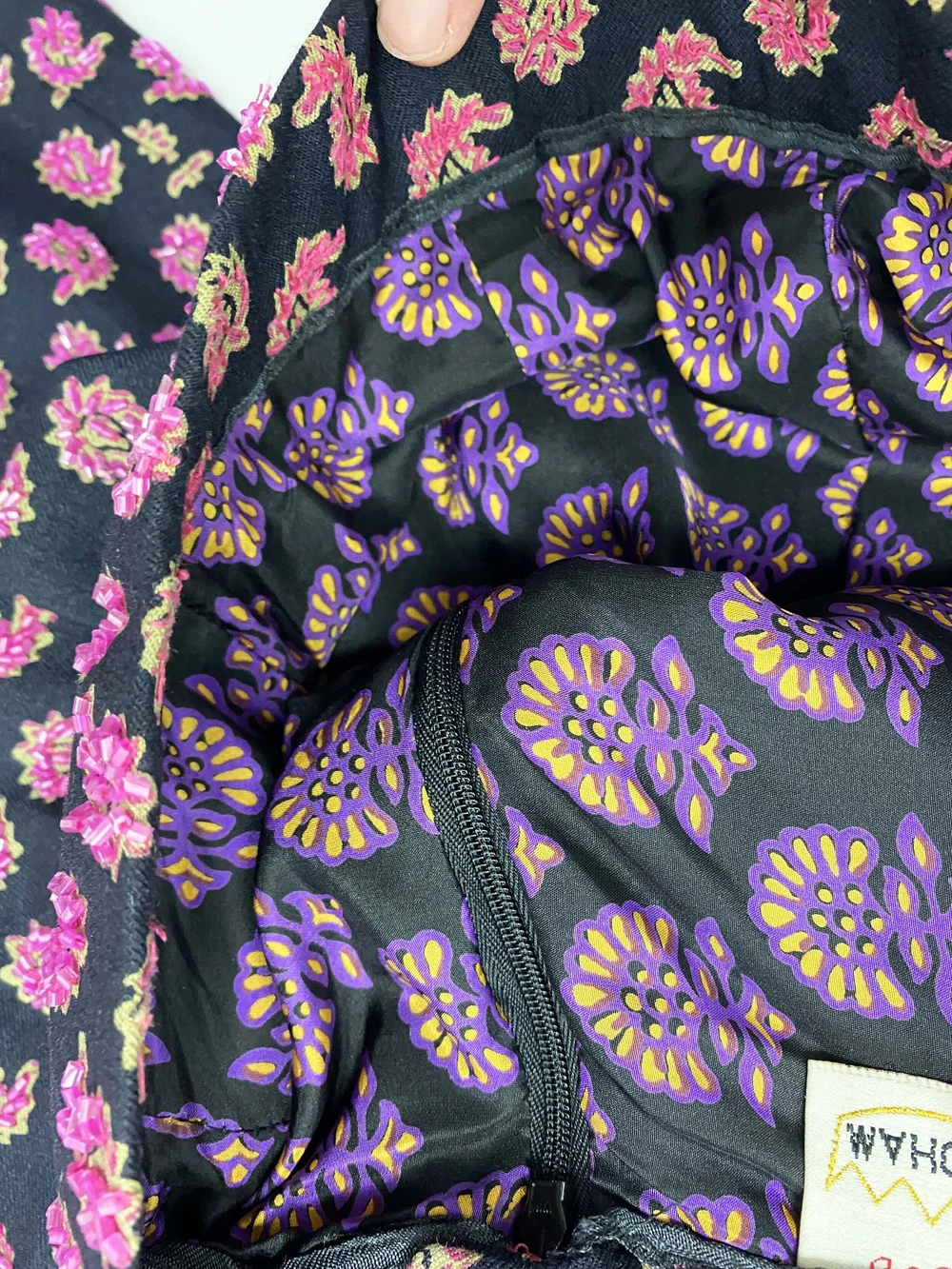 Todd Oldham F/W 1993 beaded paisley pants — JAMES VELORIA