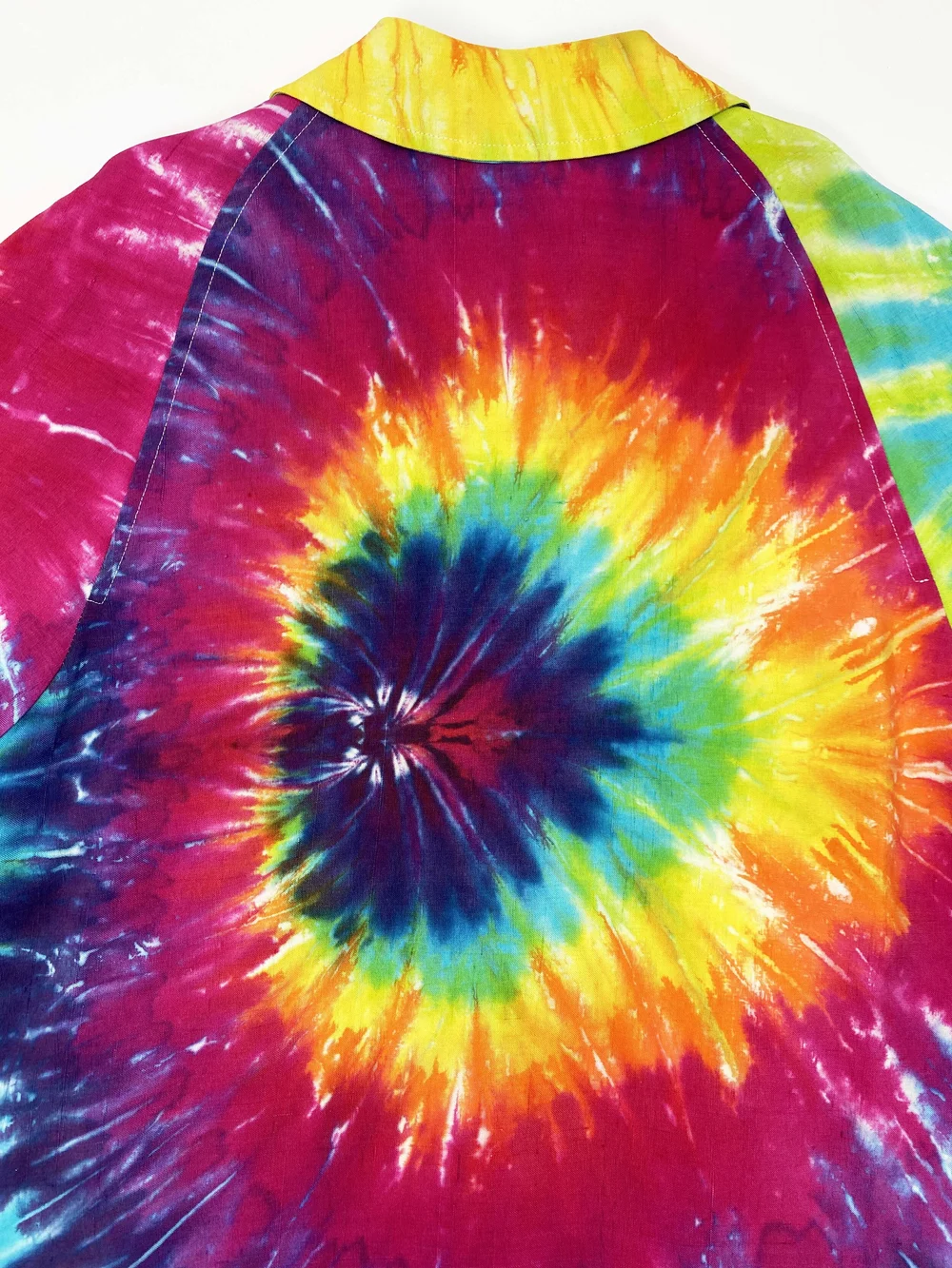 Todd Oldham S/S 1994 tie dye silk jacket — JAMES VELORIA, image size:1000x1333