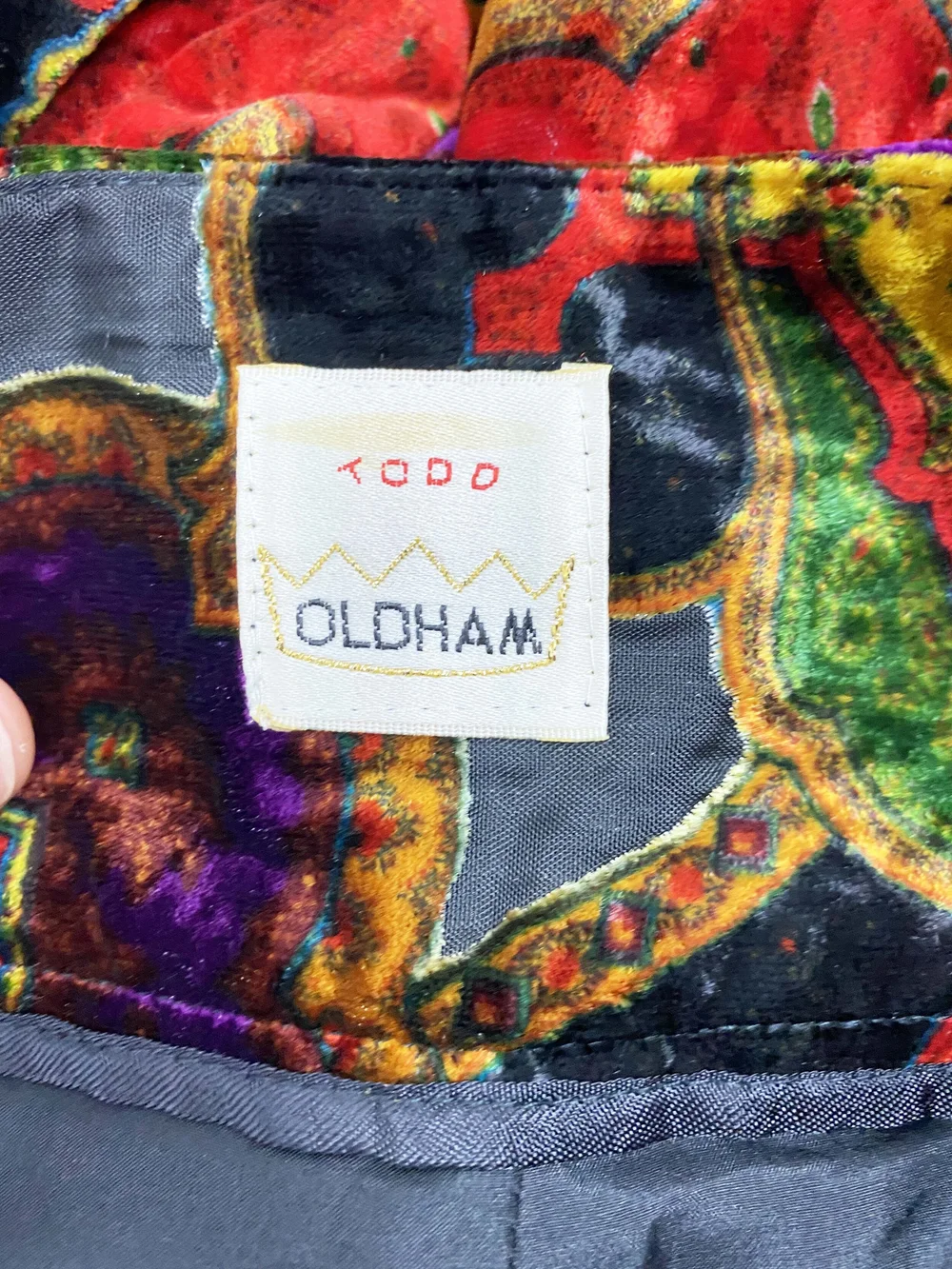 Todd Oldham F/W 1995 velvet bell bottom pants — JAMES VELORIA