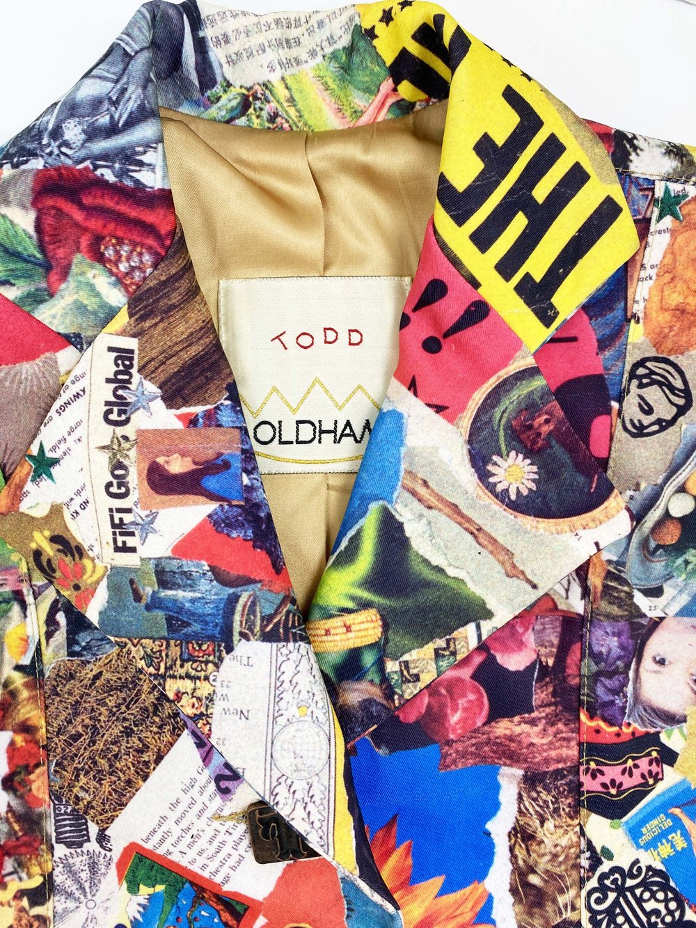 ジャケット・アウター archive ppcm 1994~2004 design coat Todd Oldham F/W 1994 patchwork coat — JAMES VELORIA