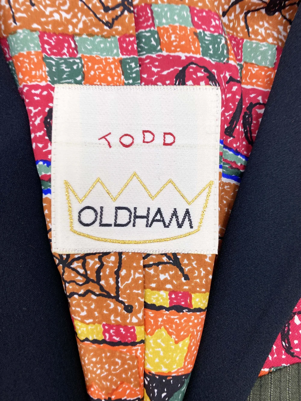 ジャケット・アウター archive ppcm 1994~2004 design coat Todd Oldham 90s collage print trench coat — JAMES VELORIA