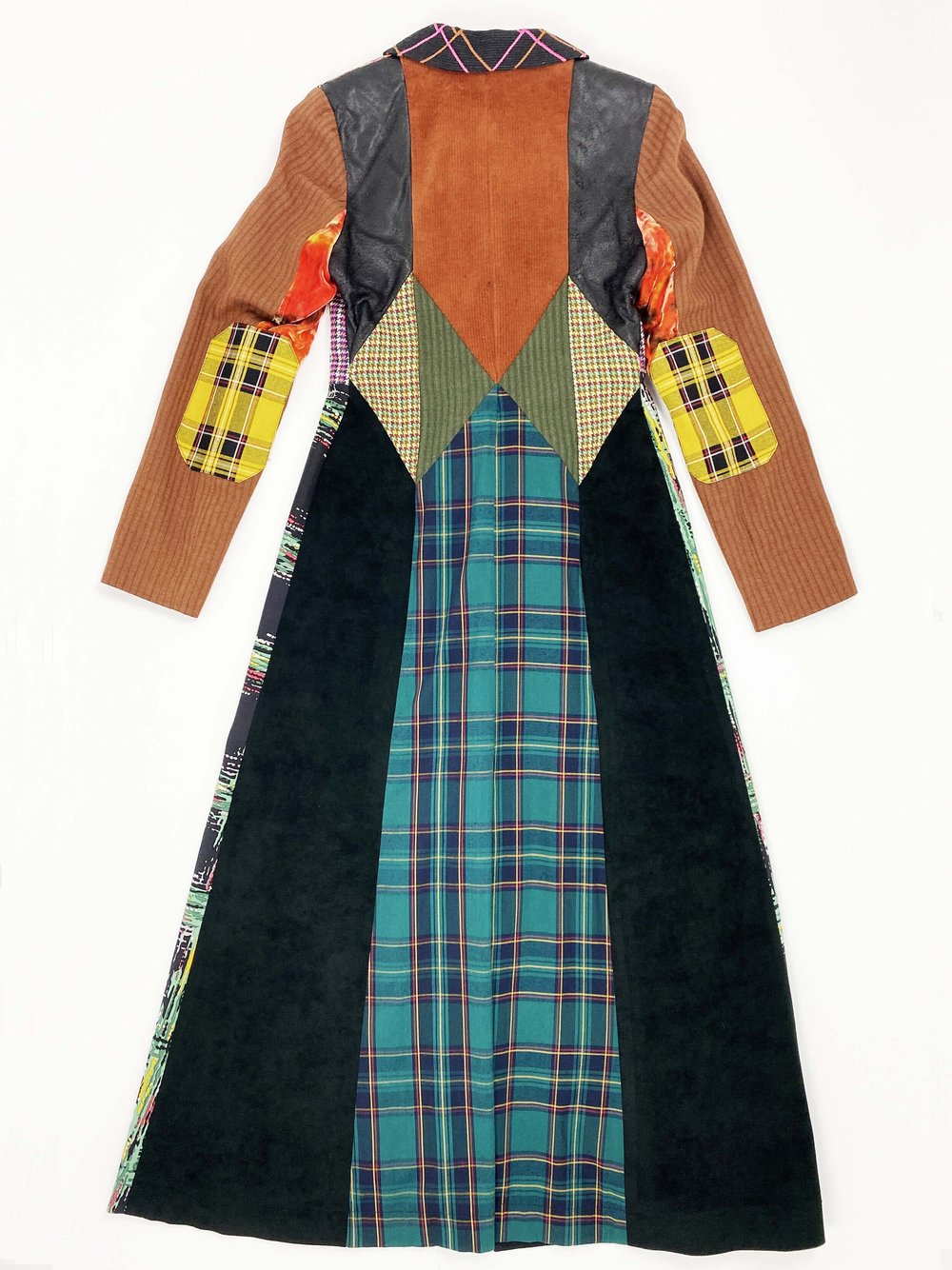 Todd Oldham F/W 1994 patchwork coat — JAMES VELORIA