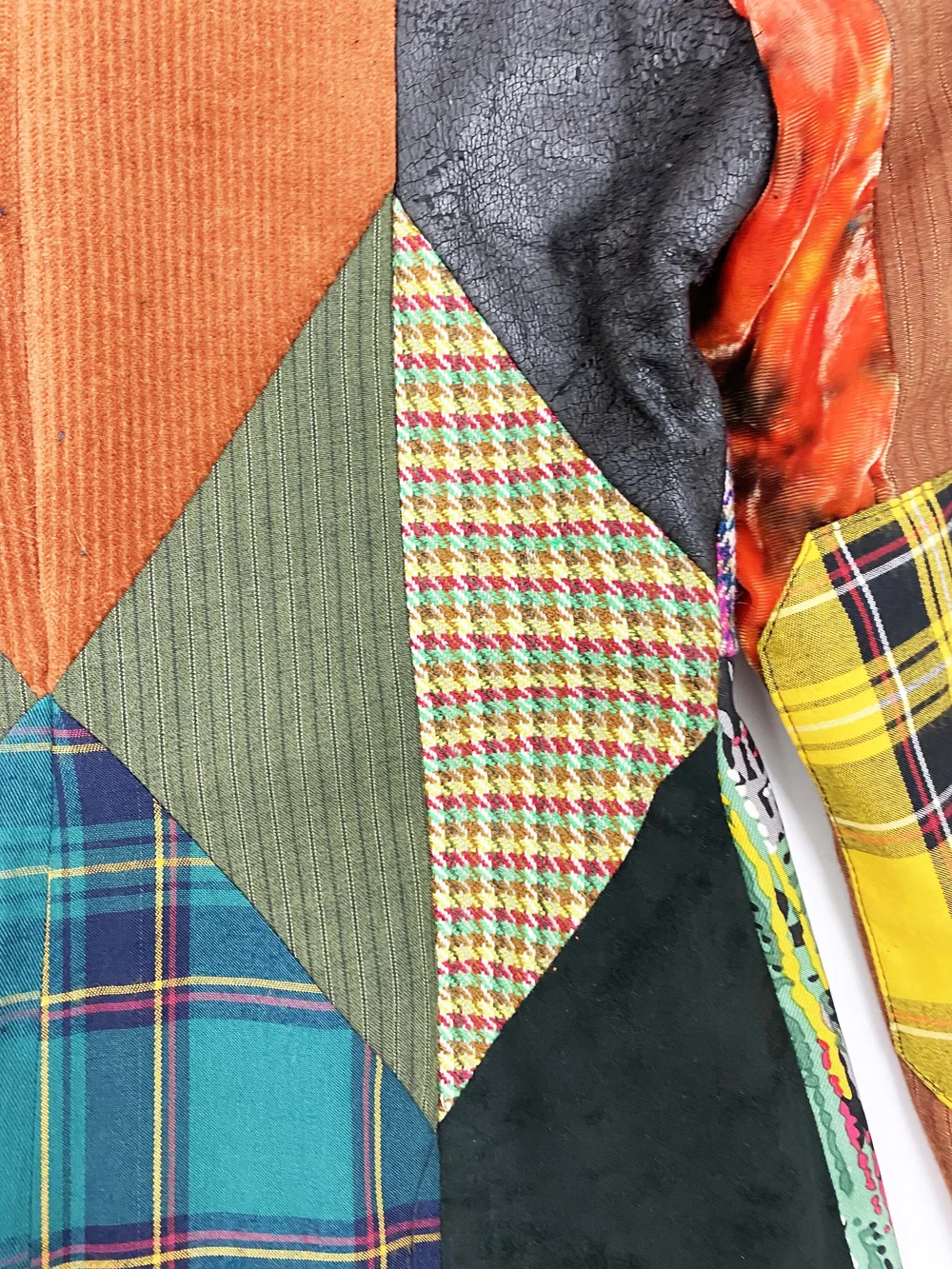 Todd Oldham F/W 1994 patchwork coat — JAMES VELORIA