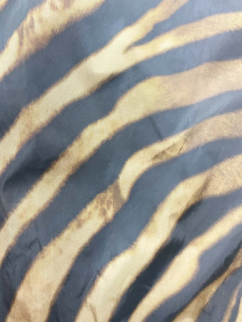 Jean Paul Gaultier zebra pelt print trench coat — JAMES VELORIA