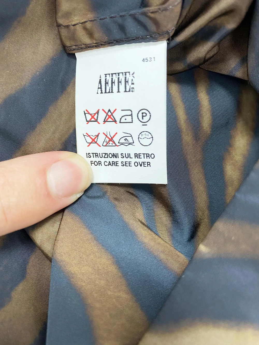 Jean Paul Gaultier zebra pelt print trench coat — JAMES VELORIA