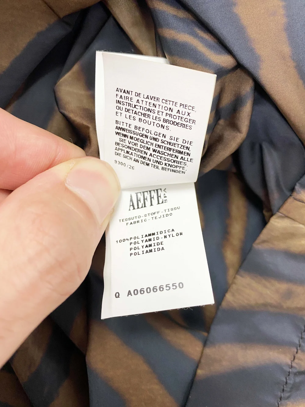 Jean Paul Gaultier zebra pelt print trench coat — JAMES VELORIA