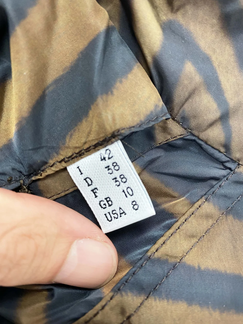 Jean Paul Gaultier zebra pelt print trench coat — JAMES VELORIA