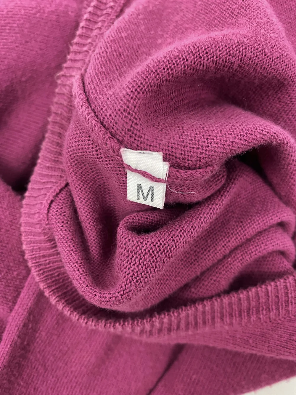 Vivienne Westwood S/S 1999 fuchsia v-neck sweater — JAMES VELORIA