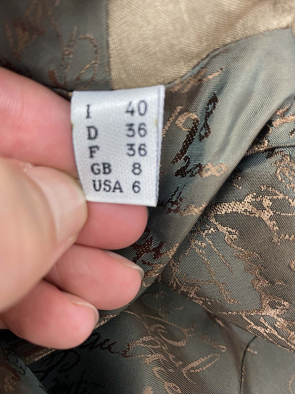 Jean Paul Gaultier 90s beige raw silk suit — JAMES VELORIA