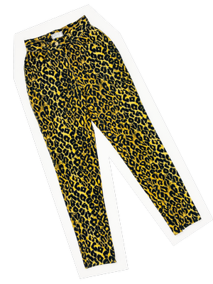 Gianni Versace Versus 90s leopard print jeans — JAMES VELORIA