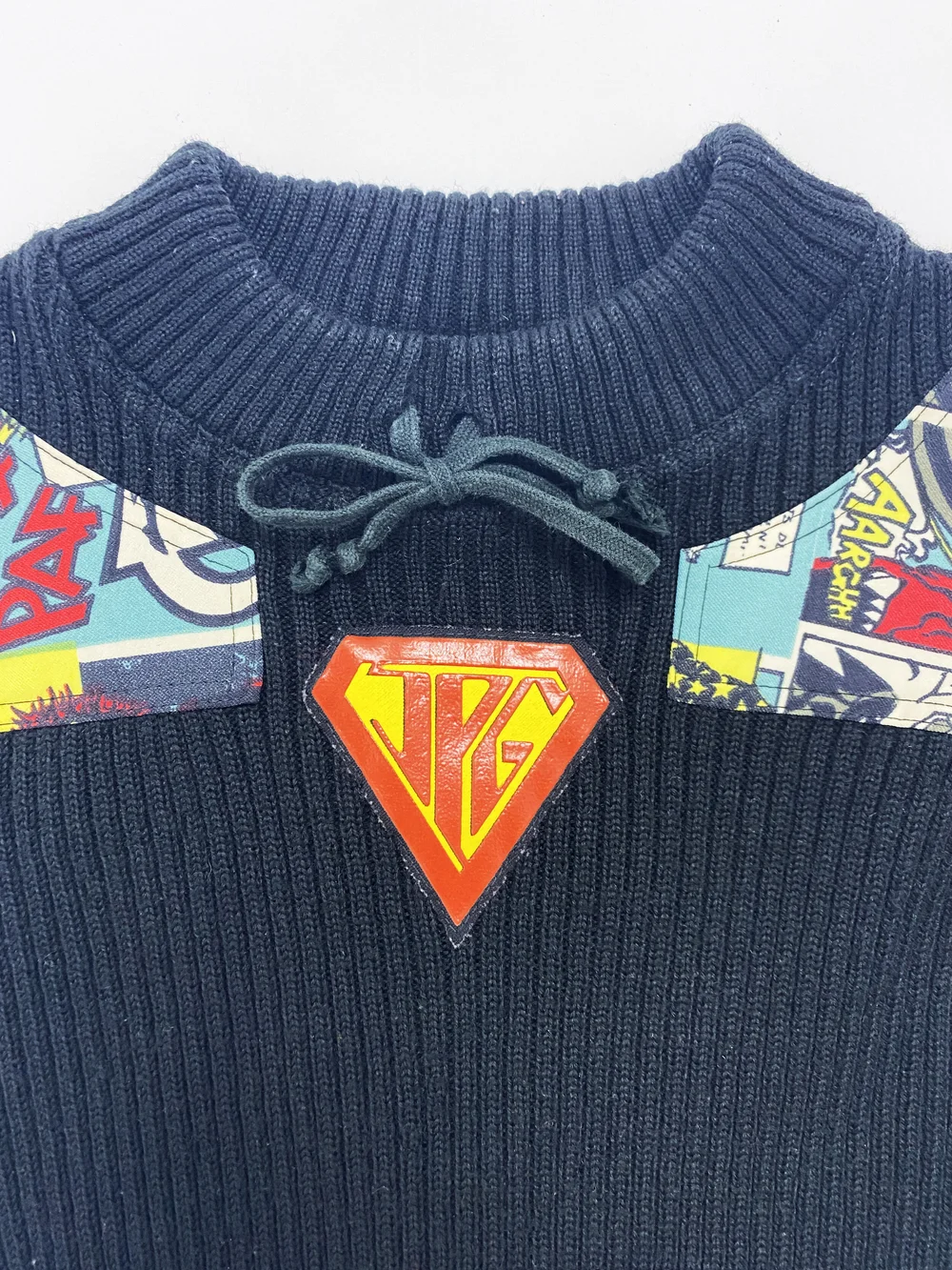 Jean Paul Gaultier F/W 1995 comic book print sweater — JAMES VELORIA