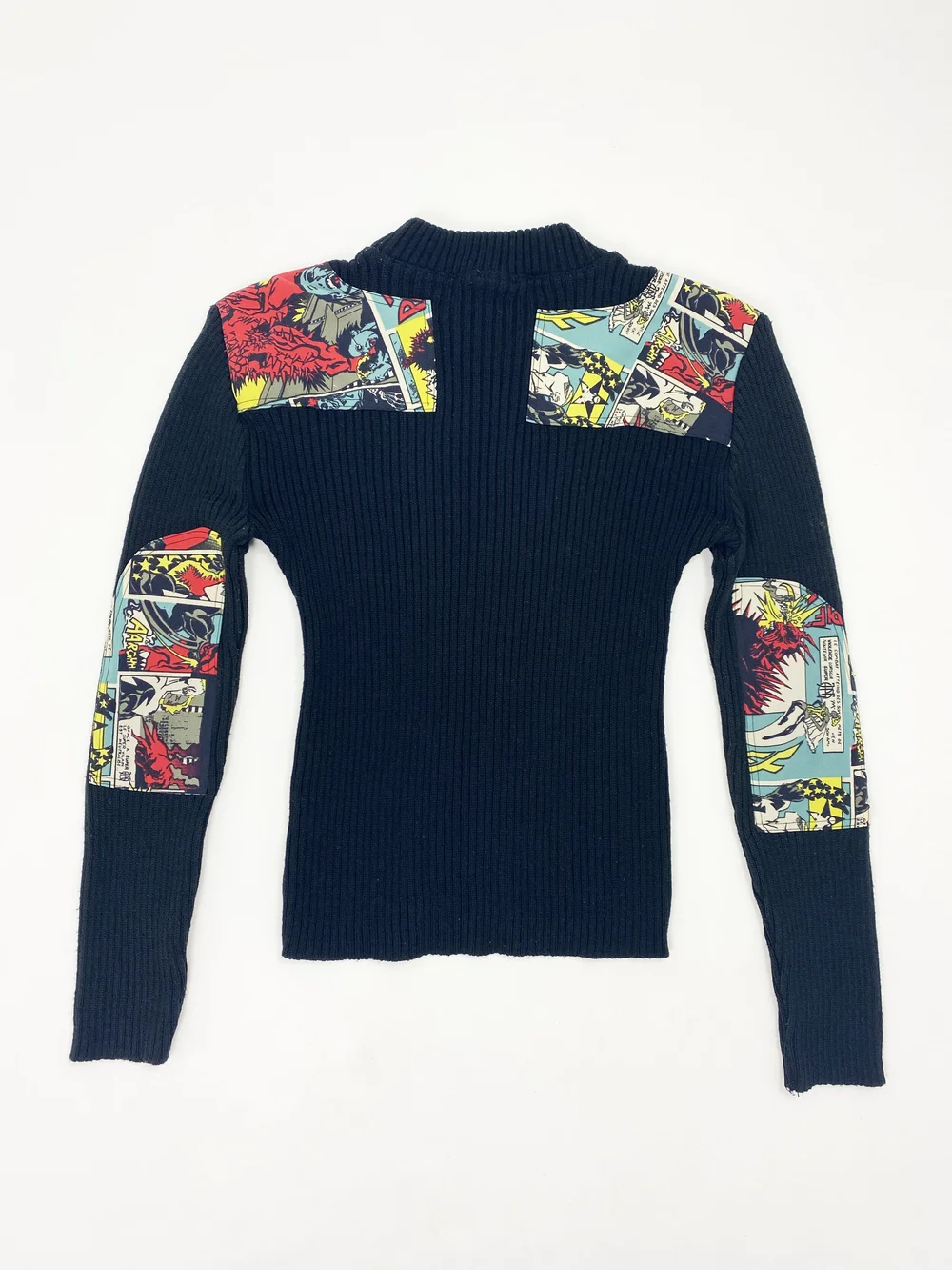 Jean Paul Gaultier F/W 1995 comic book print sweater — JAMES VELORIA