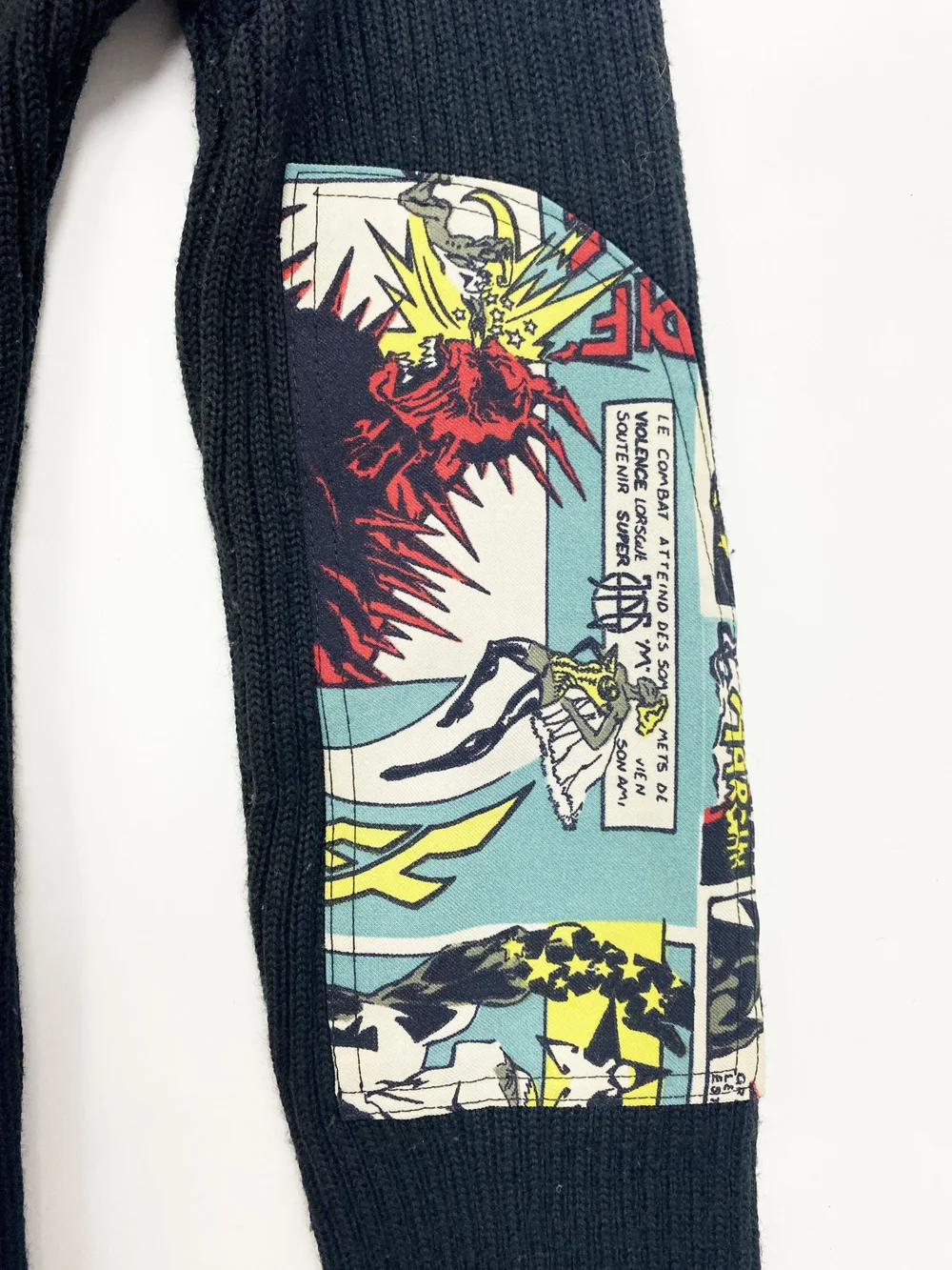 Jean Paul Gaultier F/W 1995 comic book print sweater — JAMES VELORIA