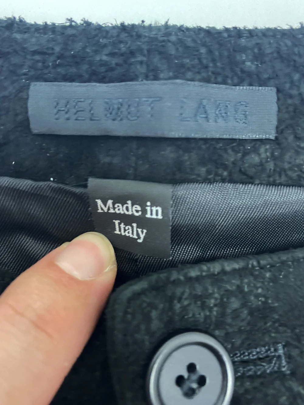 Helmut Lang F/W 2002 suede lace up pants — JAMES VELORIA