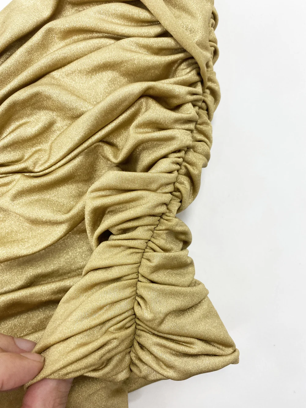 golden lamb dress code OMO Normal Kamali Metallic Gold Lamé Belle Princess Gown – Recess main image 0