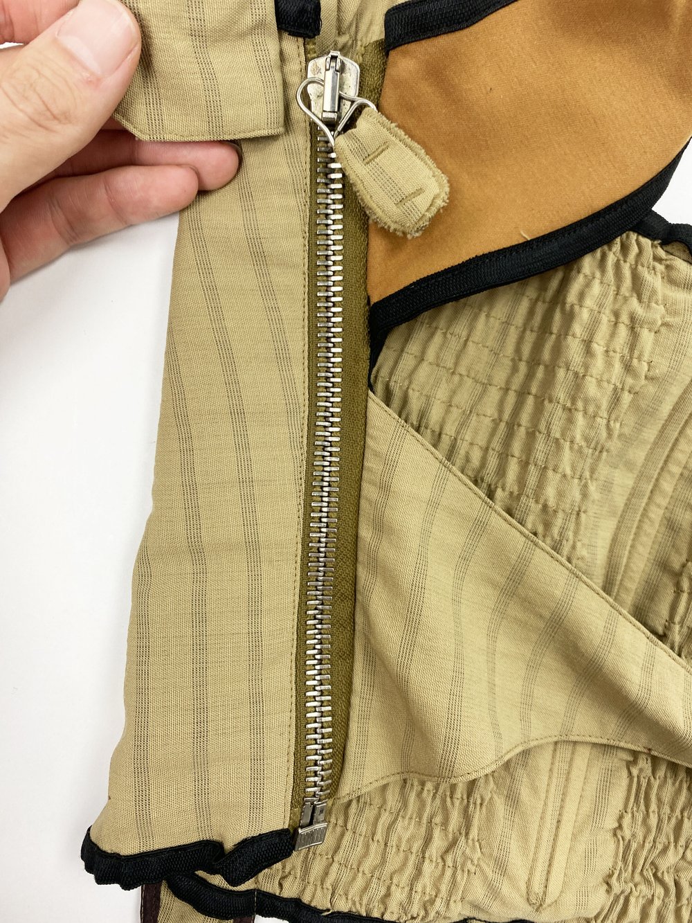 Jean Paul Gaultier Homme F/W 1989 zipper vest — JAMES VELORIA