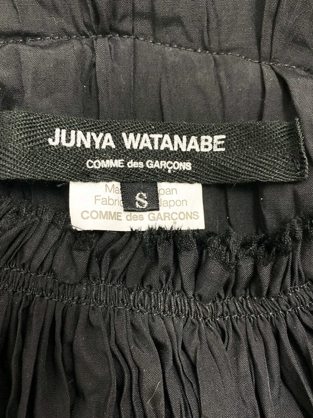 Junya Watanabe S/S 2008 pleated batwing tunic — JAMES VELORIA