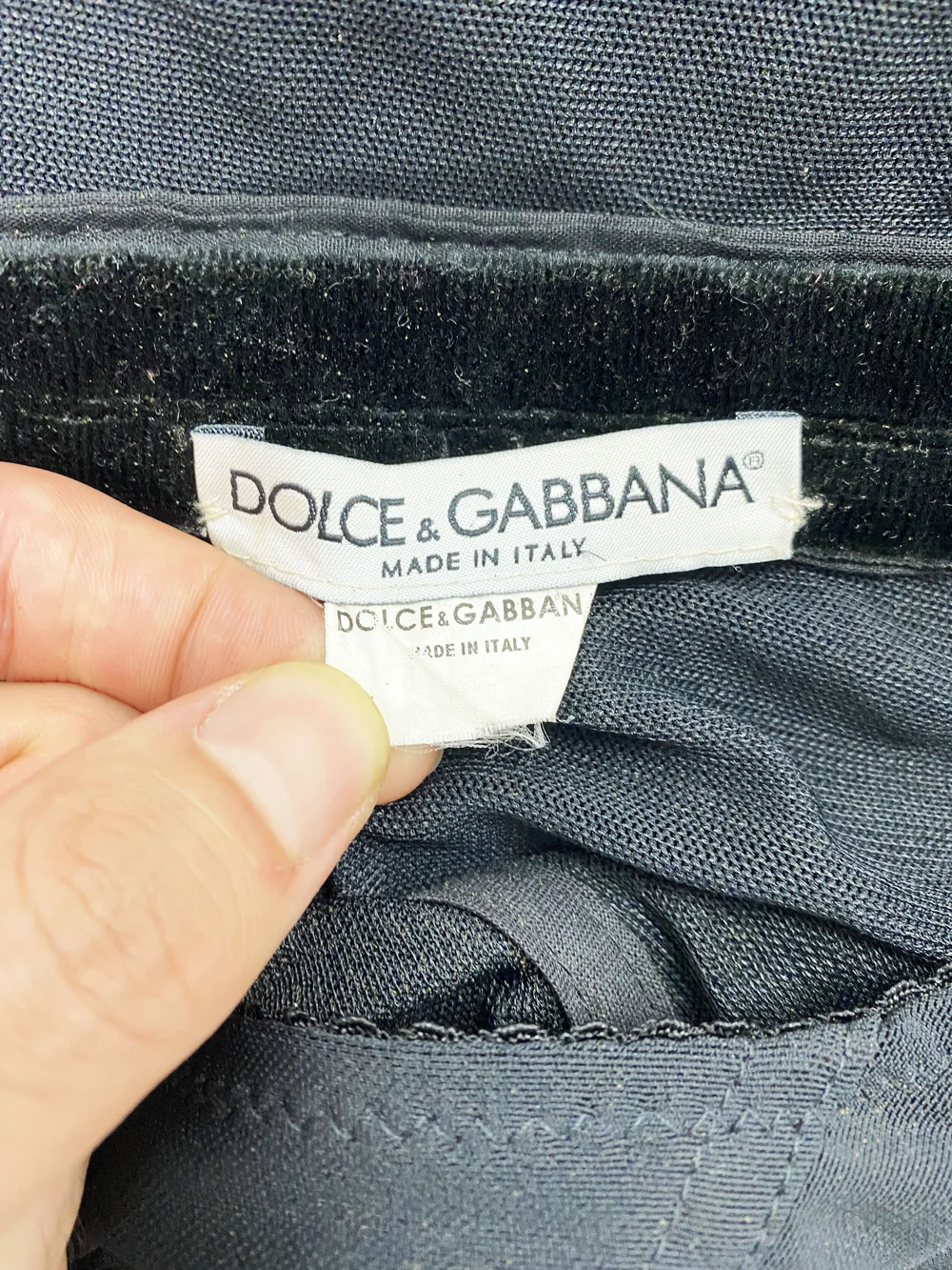 Dolce & Gabbana 90s lace up corset dress  JAMES VELORIA