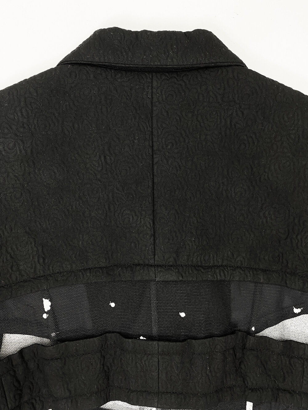 Comme des Garcons F/W 2001 mesh netting jacket — JAMES VELORIA Comme des Garcons F/W 2001 mesh netting jacket — JAMES VELORIA