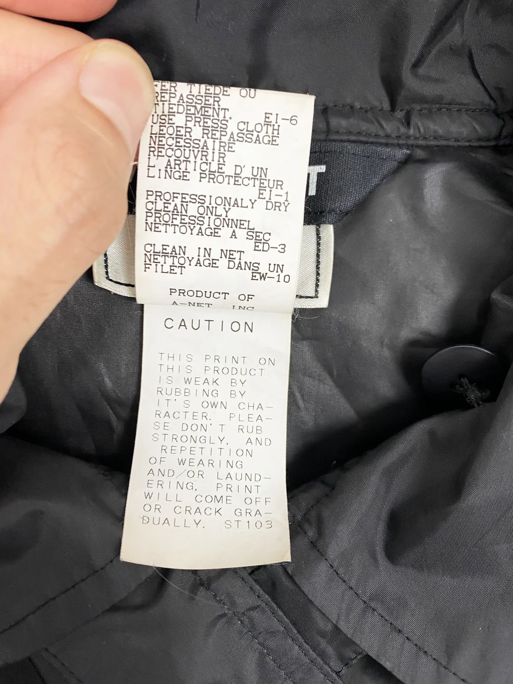 Issey Miyake Windcoat packable trench coat — JAMES VELORIA