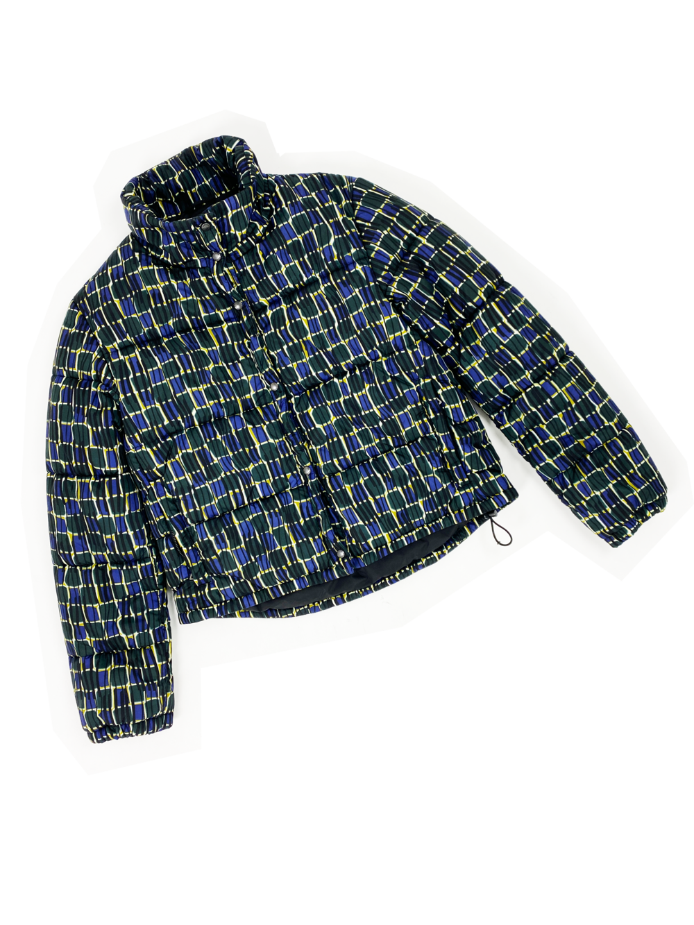 Prada Sport printed puffer jacket — JAMES VELORIA