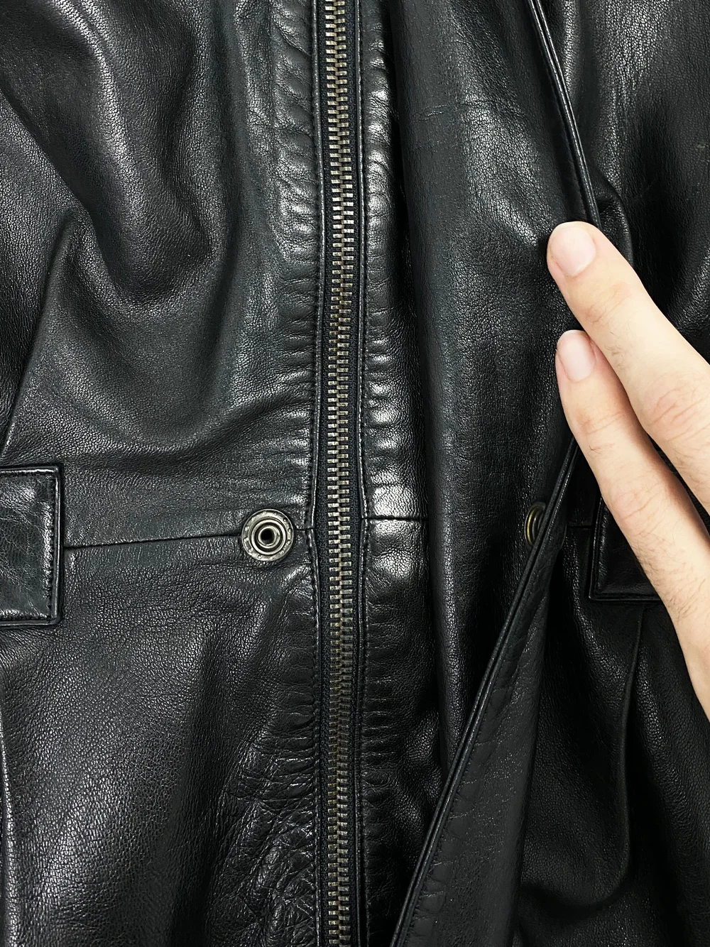 Claude Montana 80s leather jumpsuit — JAMES VELORIA