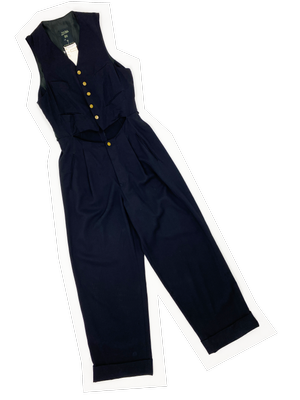 Jean Paul Gaultier Homme cutout front jumpsuit — JAMES VELORIA