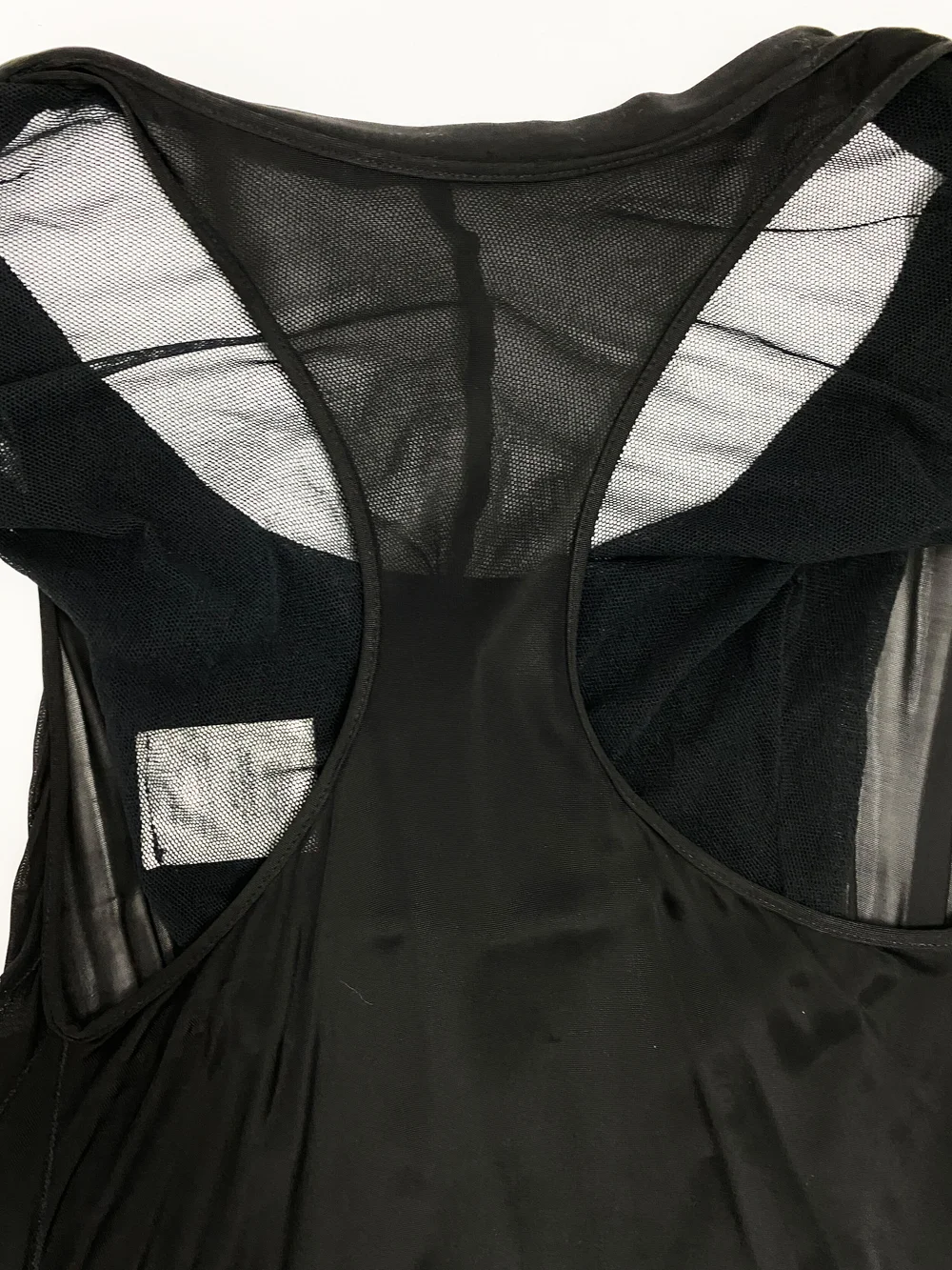 Alexander McQueen S/S 2004 mesh bodice cutout dress — JAMES VELORIA