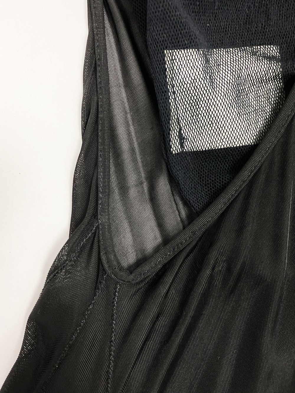 Alexander McQueen S/S 2004 mesh bodice cutout dress — JAMES VELORIA