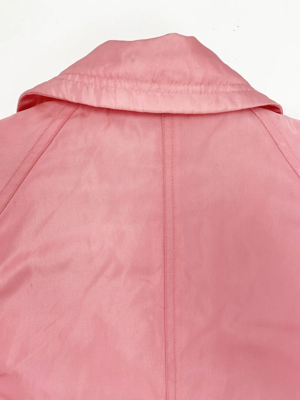 Gianni Versace Versus pink nylon trench coat — JAMES VELORIA