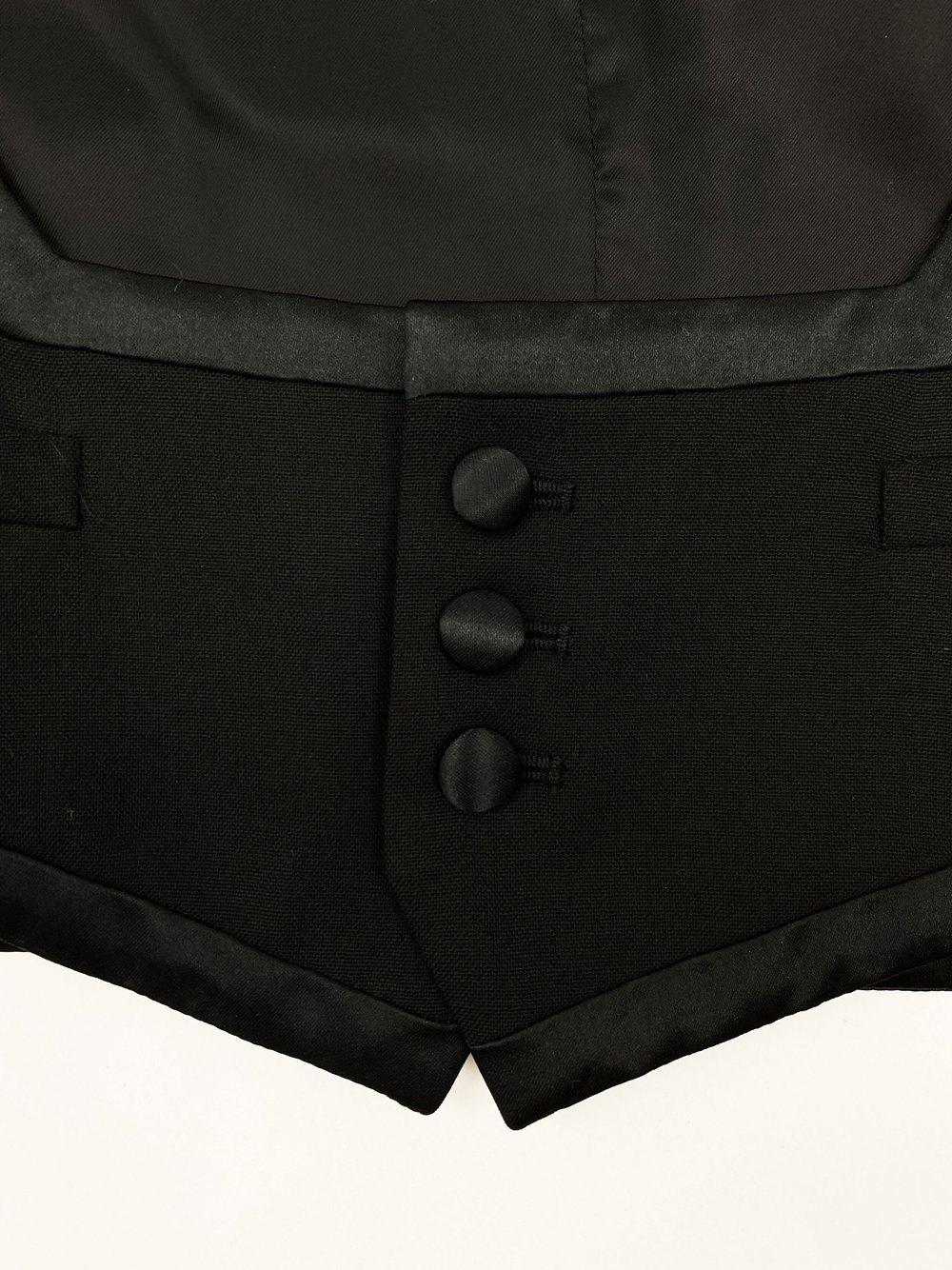 Dior Homme F/W 2008 black thin strap vest — JAMES VELORIA