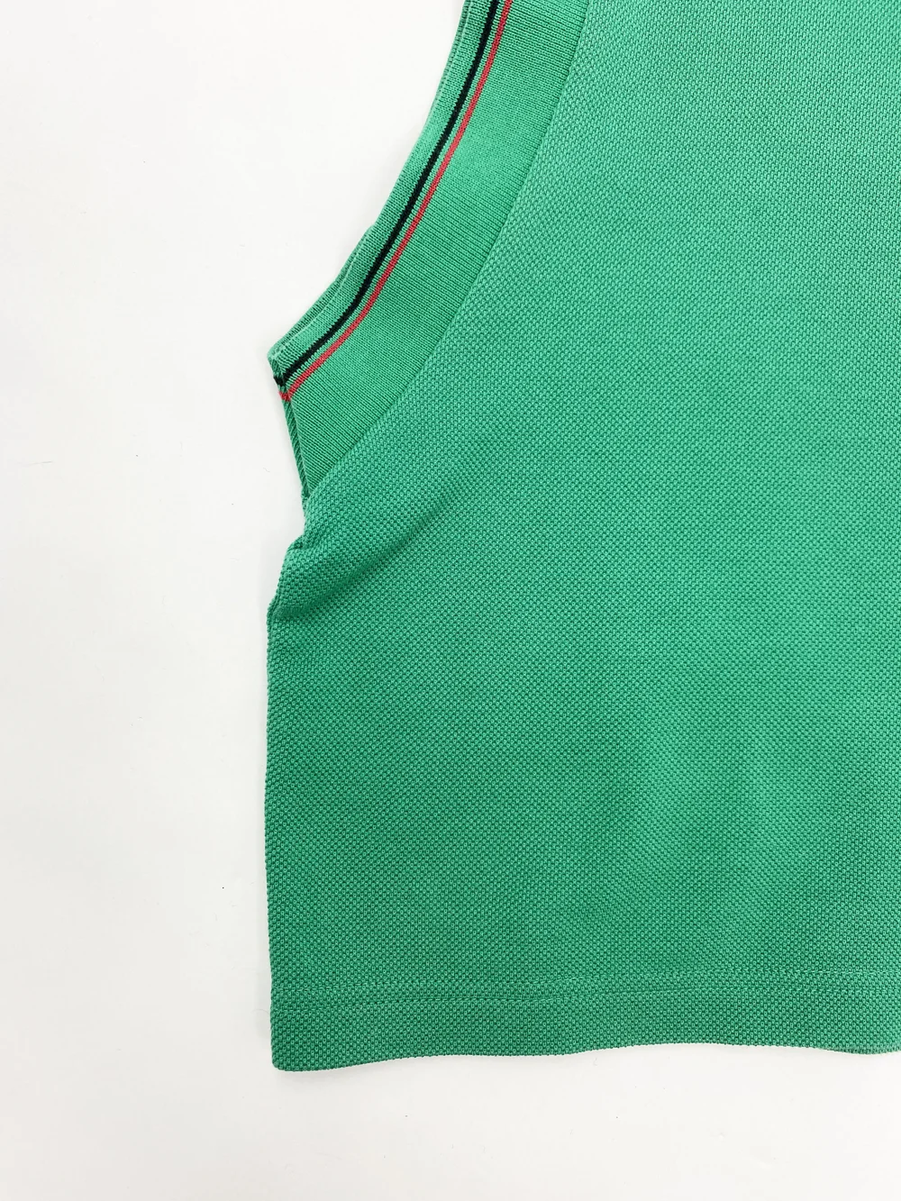 Dior Homme S/S 2006 green open side polo — JAMES VELORIA