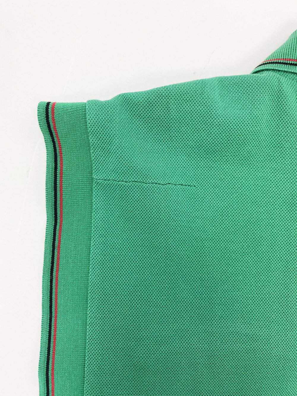 Dior Homme S/S 2006 green open side polo — JAMES VELORIA
