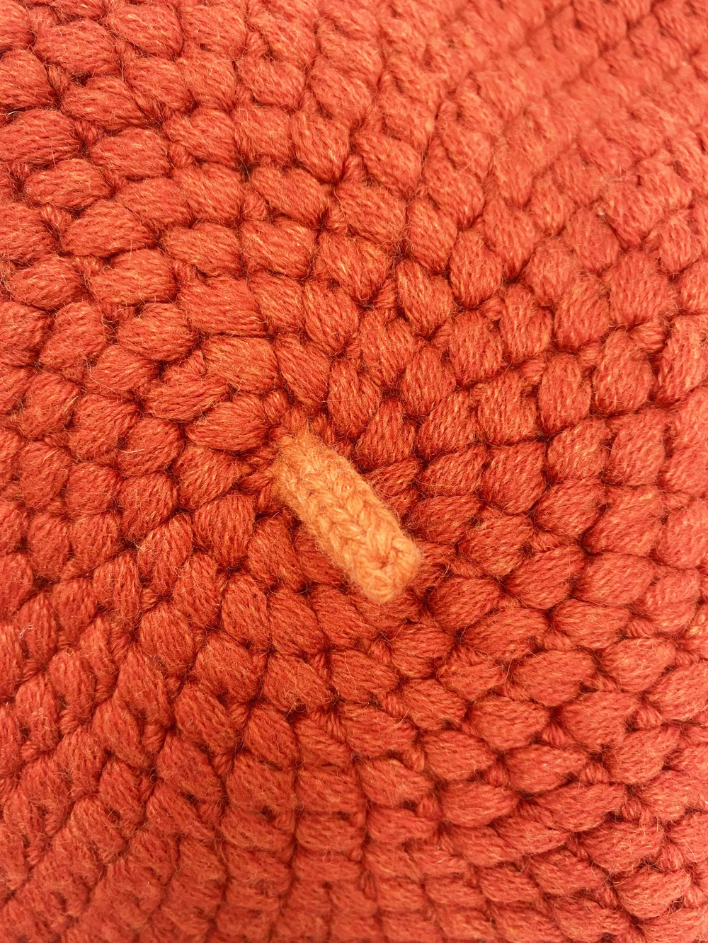 Hermes pumpkin cashmere knit beret — JAMES VELORIA display picture 3
