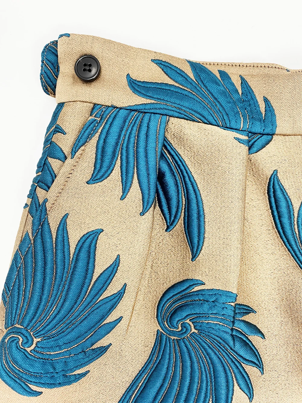 Dries Van Noten brocade shorts — JAMES VELORIA