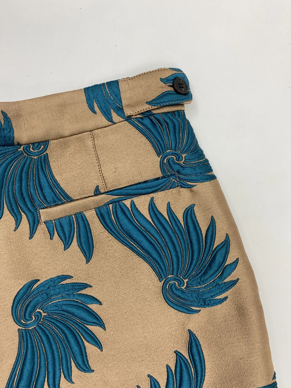 Dries Van Noten brocade shorts — JAMES VELORIA
