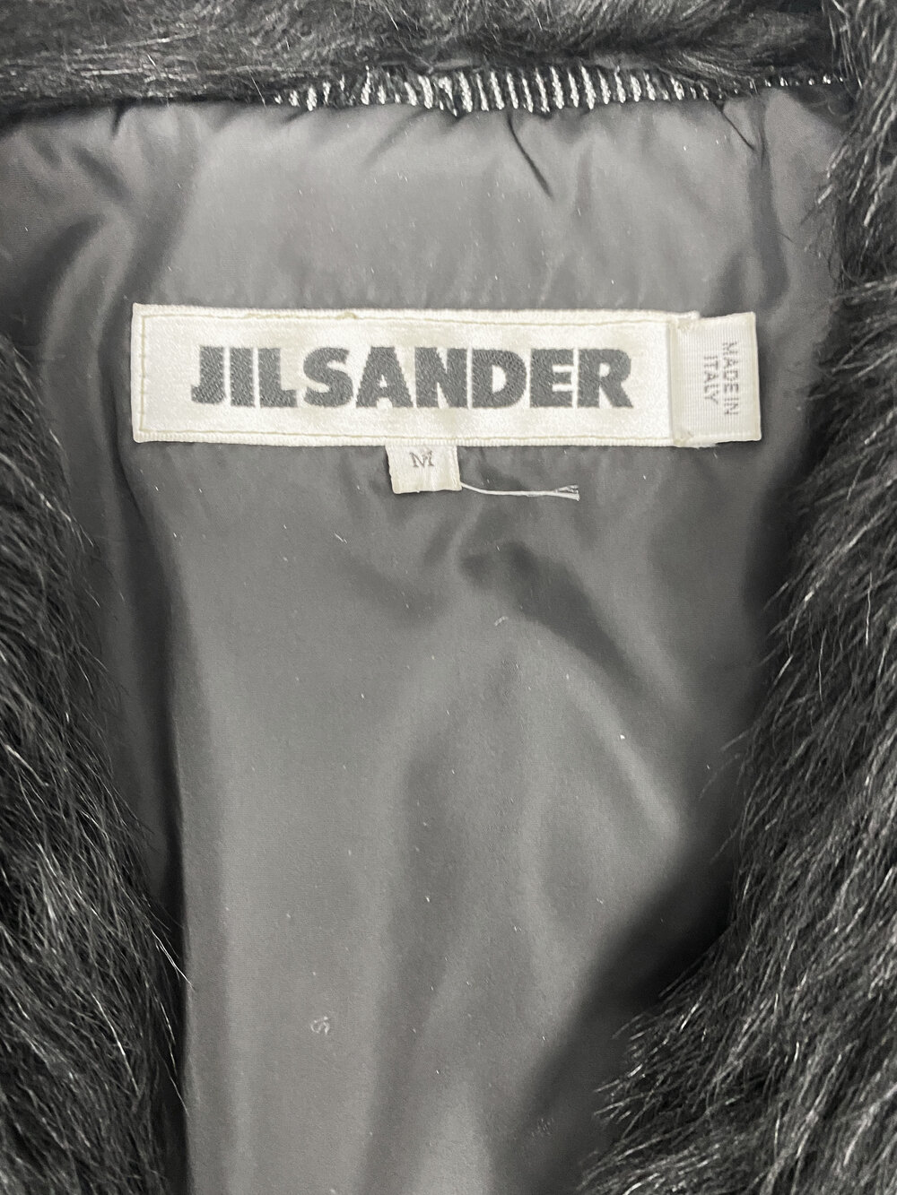 Jil Sander corduroy fur collar jacket — JAMES VELORIA