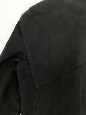 Helmut Lang F/W 2004 chest panel moleskin coat — JAMES VELORIA