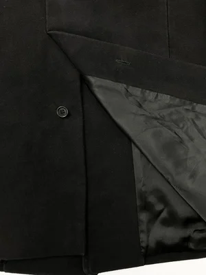 Helmut Lang F/W 2004 chest panel moleskin coat — JAMES VELORIA