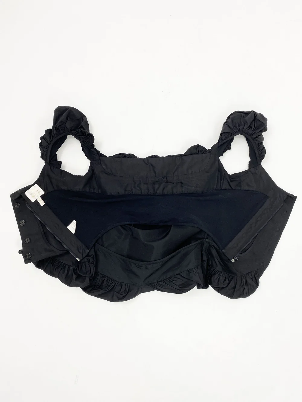 Vivienne Westwood S/S 2000 puff sleeve corset — JAMES VELORIA