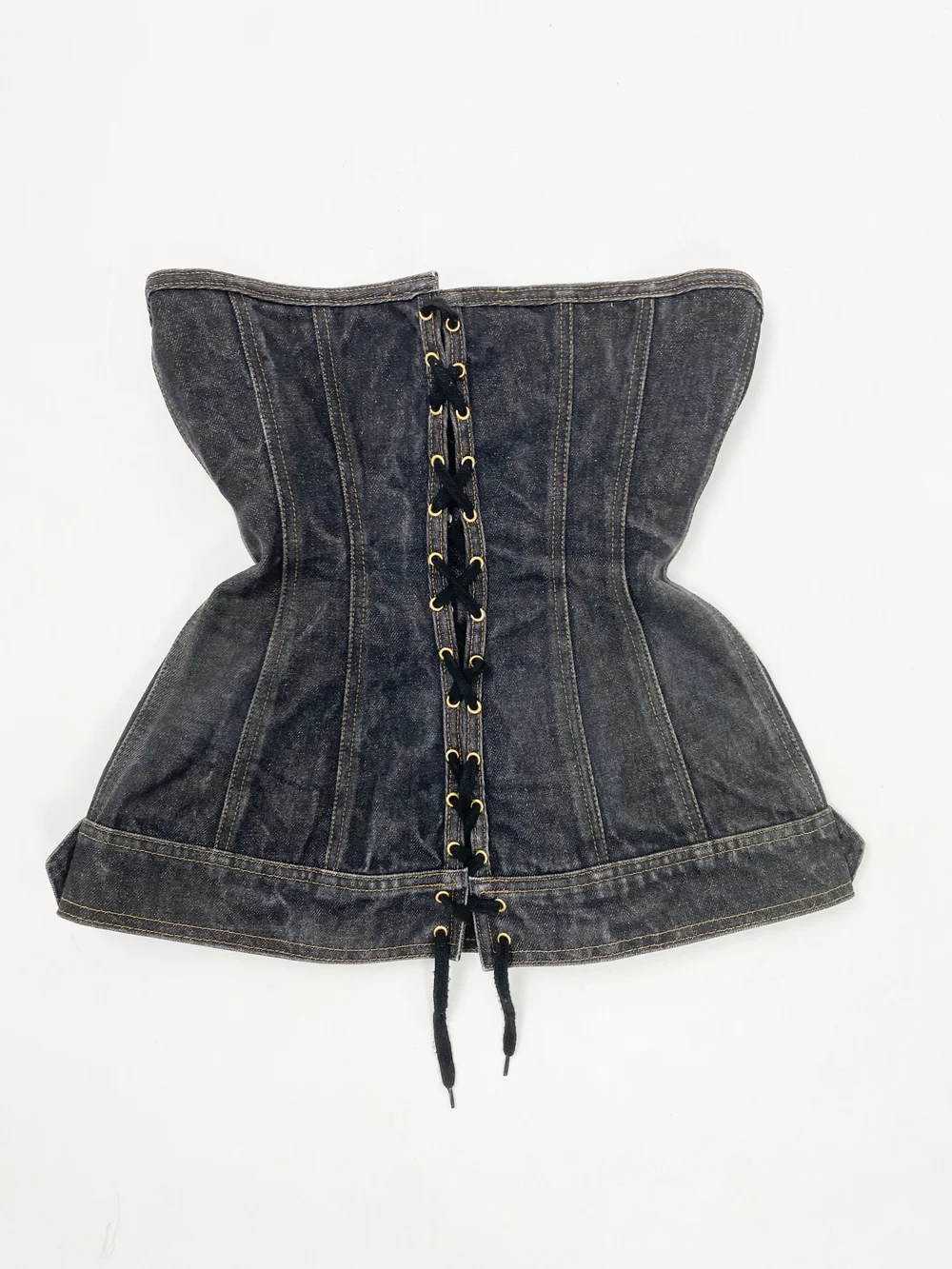 Jean Paul Gaultier S/S 1989 cutout corset — JAMES VELORIA